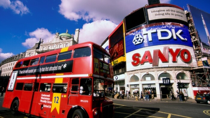 Piccadilly Circus  London  England