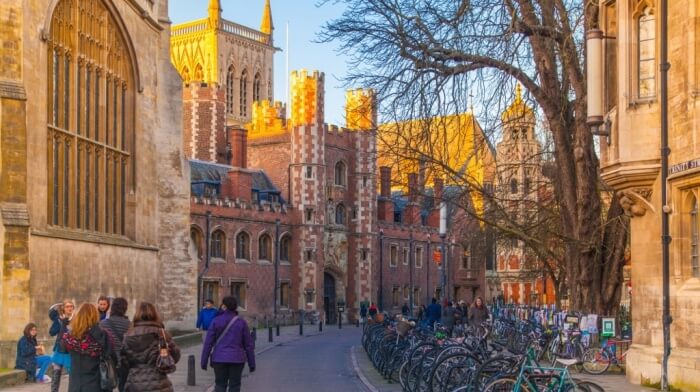 Trinity street with college view, Cambridge
