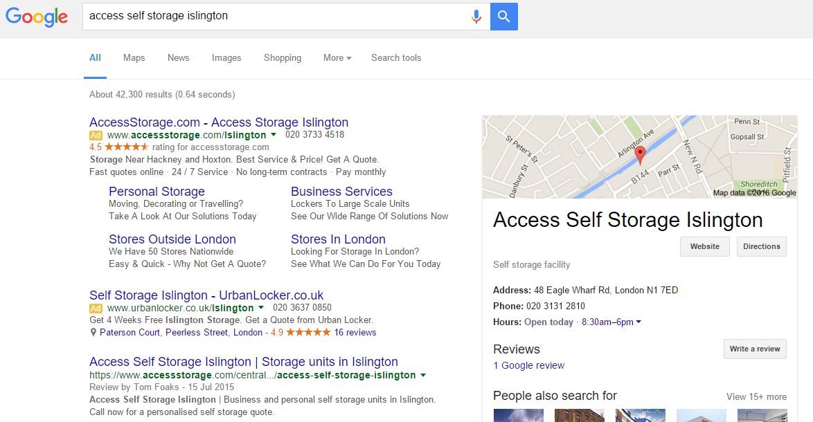 Google Local Finder
