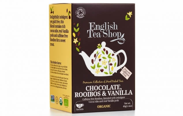 Chocolate Rooibos and Vanilla tea