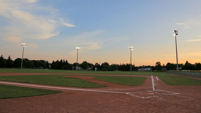 baseball field
