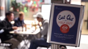 Eat Out To Help Out Scheme Sees Inflation Fall To Near-Five Year Low