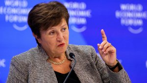 IMF's Georgieva 'Very Confident' On Soft Landing, Sees Rate Cuts Coming