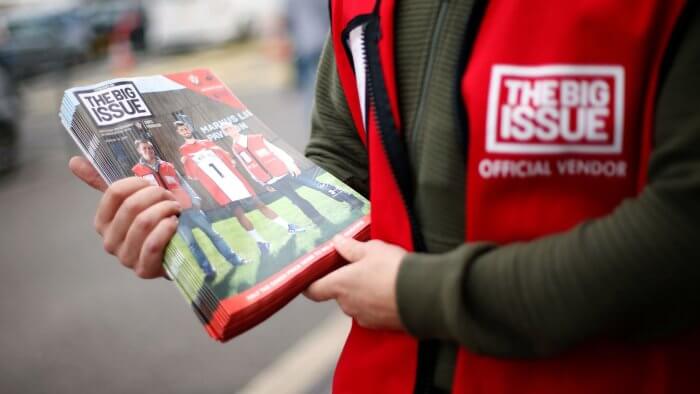 Big Issue Vendors Offered Devices To Sell Magazines Through Contactless Payment