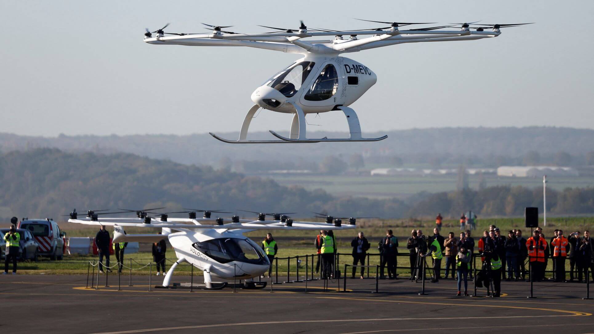 Drone Taxi Take First Spin In Air Traffic Near Paris Minutehack